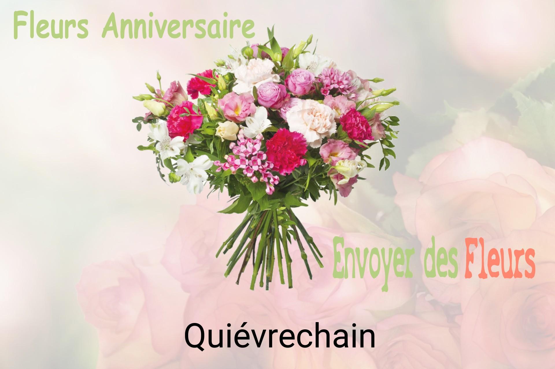 Bouquet de fleurs d’anniversaire livré à Quiévrechain